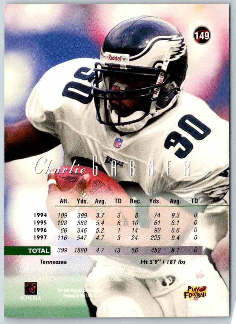 1998 Edge Charlie Garner