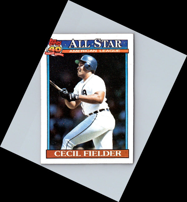 1991 Topps Cecil Fielder #386