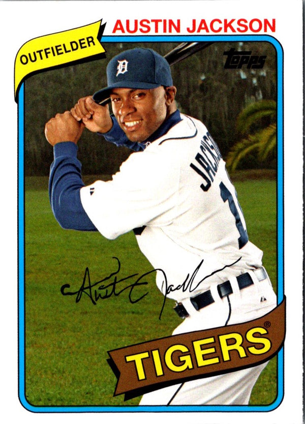 2014 Topps Archives Austin Jackson #63