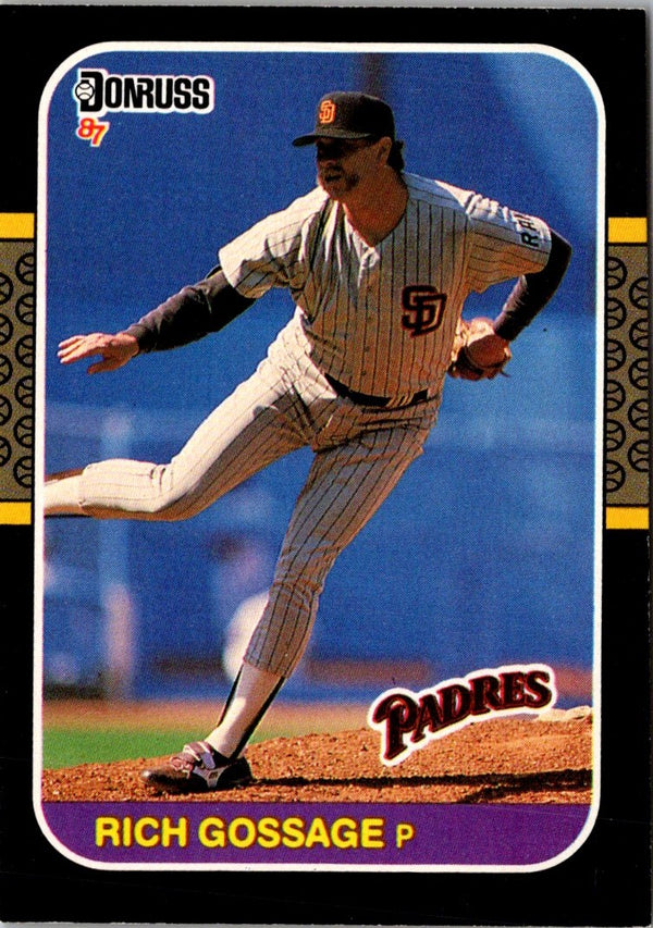 1987 Donruss Rich Gossage #483