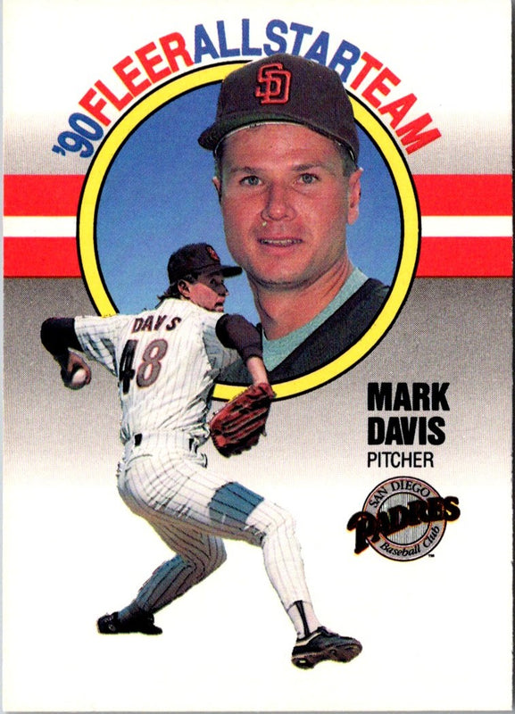 1990 Fleer Mark Davis #155