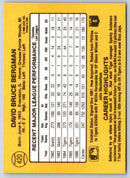 1986 Donruss Dave Bergman