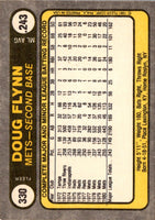 1981 Fleer Doug Flynn #330