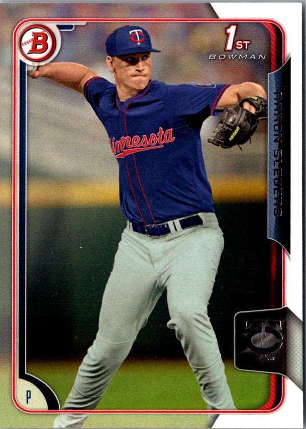 2015 Bowman Prospects Aaron Slegers #BP105