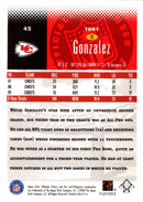 2000 Upper Deck Ultimate Victory Tony Gonzalez
