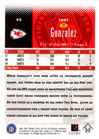 2000 Upper Deck Ultimate Victory Tony Gonzalez #45