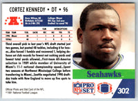 1991 Pro Set Cortez Kennedy #302