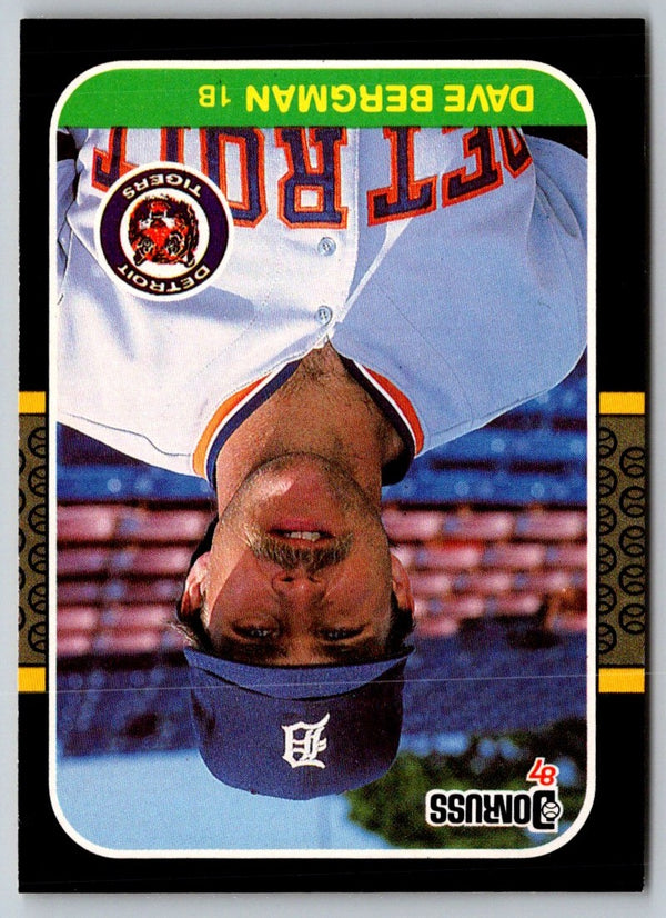 1986 Donruss Dave Bergman #420