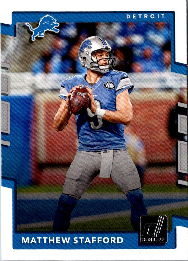 2017 Donruss Matthew Stafford #116