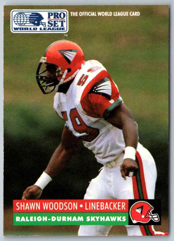 1991 Proset World League Shawn Woodson #130