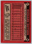 1986 Topps Richard Dotson