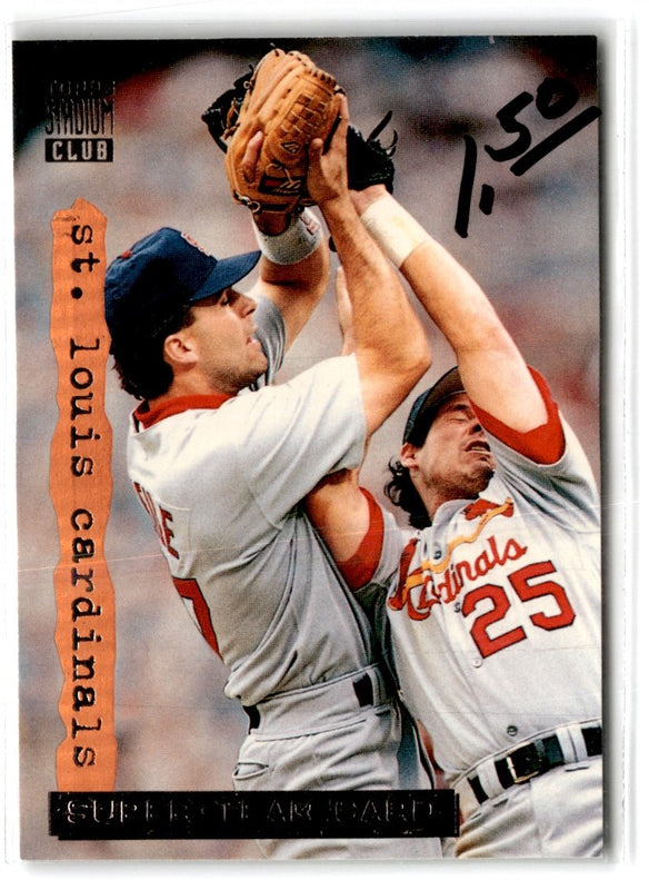 1994 Stadium Club Info Cards Superteam Cards #4
