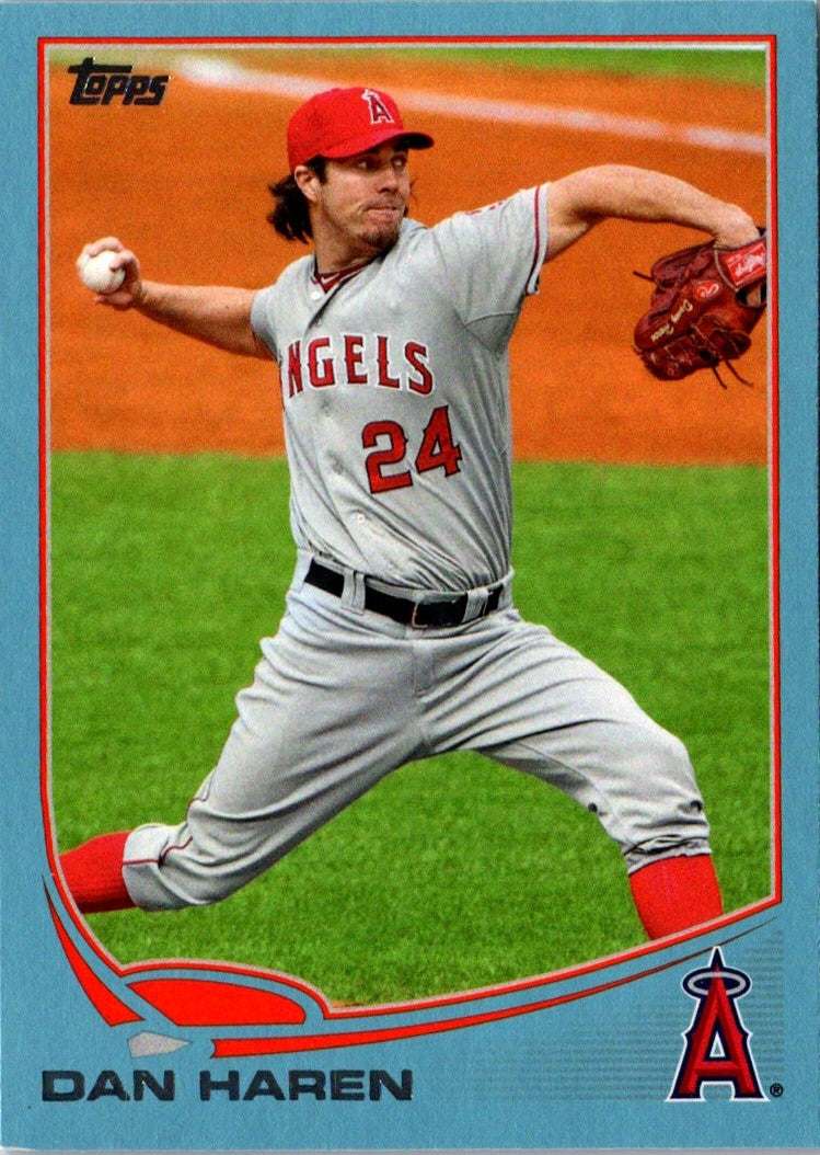 2013 Topps Dan Haren