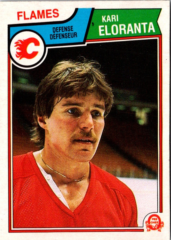 1983 O-Pee-Chee Kari Eloranta #81 Rookie