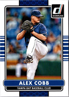 2015 Donruss Alex Cobb #166