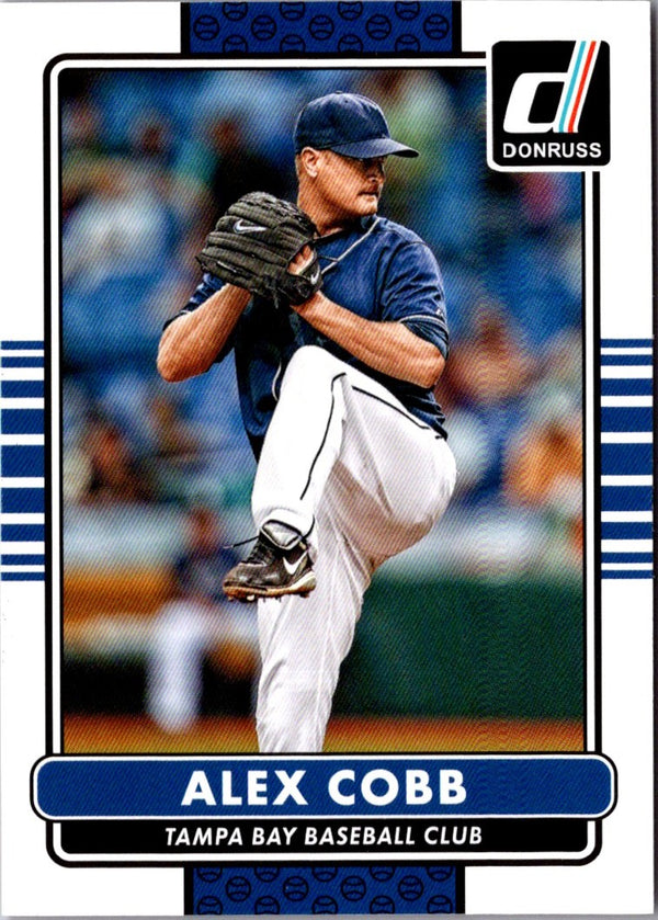 2015 Donruss Alex Cobb #166