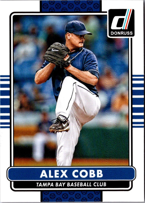 2015 Donruss Alex Cobb #166