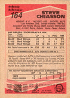 1989 O-Pee-Chee Steve Chiasson #164 Rookie