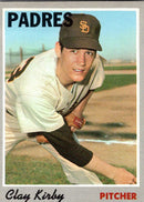 1970 Topps Clay Kirby