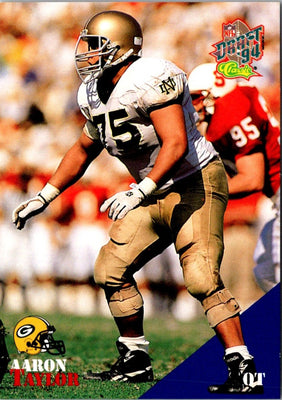 1994 Classic NFL Draft Aaron Taylor #39