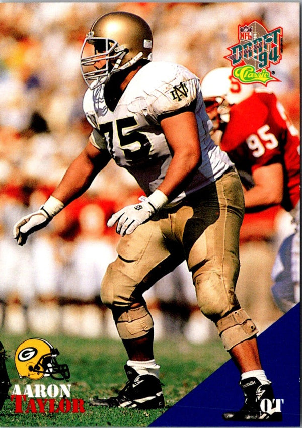 1994 Classic NFL Draft Aaron Taylor #39