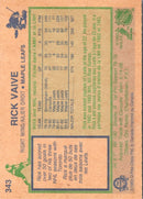 1983 O-Pee-Chee Rick Vaive