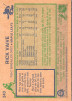 1983 O-Pee-Chee Rick Vaive #343