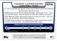 2012 Bowman Chrome Prospects Frank Lafreniere #BCP186