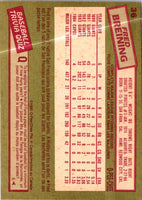 1985 Indianapolis Indians Team Issue Fred Breining #10