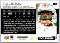 1996 Score O.J. McDuffie #193