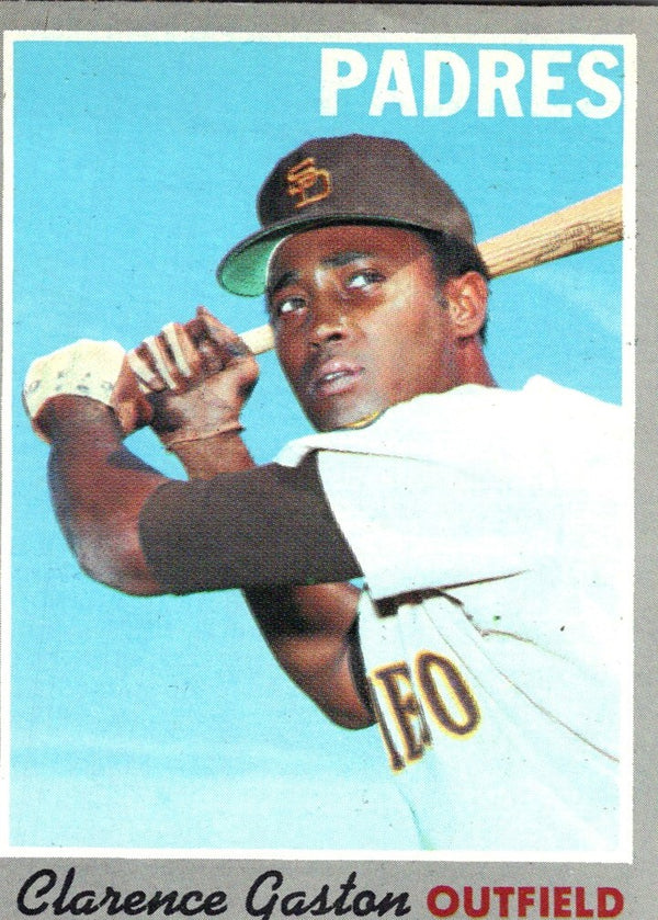 1970 Topps Clarence Gaston #604 EX-MT+