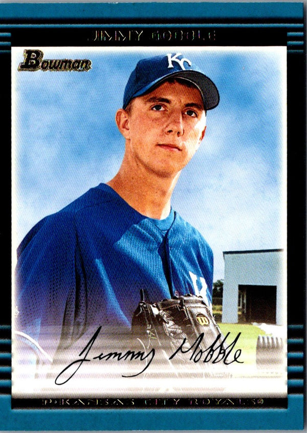 2002 Bowman Jimmy Gobble #356 Rookie