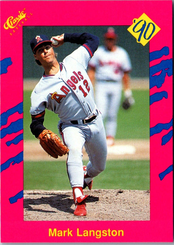 1990 Classic Update Mark Langston #T28
