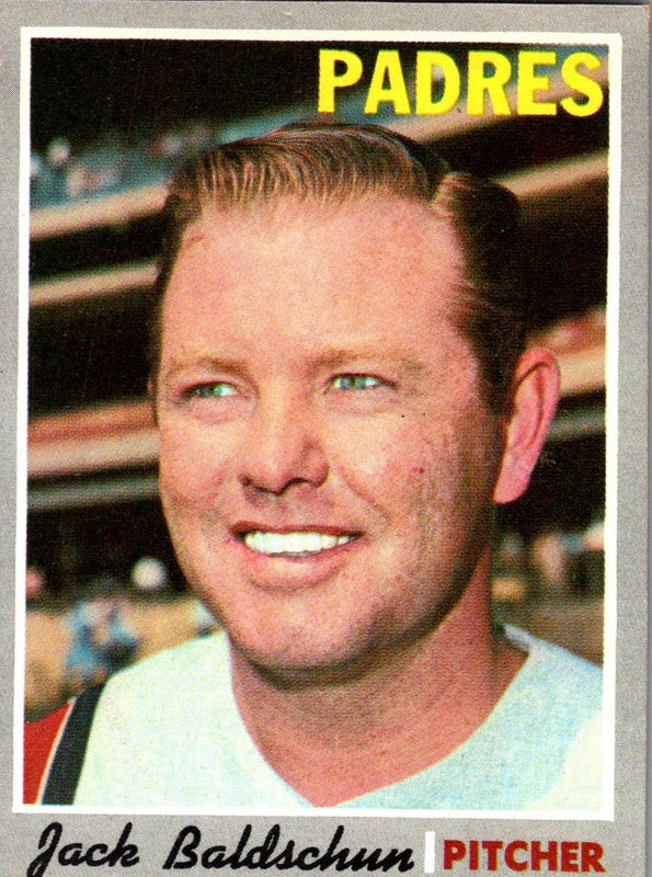 1970 Topps Jack Baldschun #284 EX-MT+