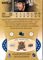 2014 Upper Deck National Hockey Card Day USA Joe Pavelski #NHCD-2