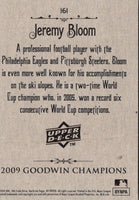 2009 Upper Deck Goodwin Champions Jeremy Bloom #161