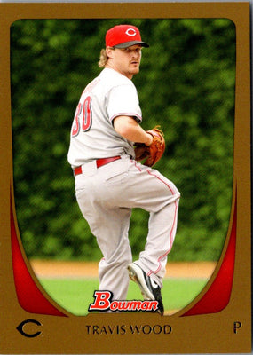 2011 Bowman Travis Wood #84