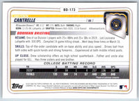2020 Bowman Hayden Cantrelle #BD-173