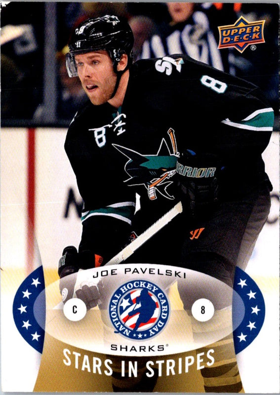 2014 Upper Deck National Hockey Card Day USA Joe Pavelski #NHCD-2