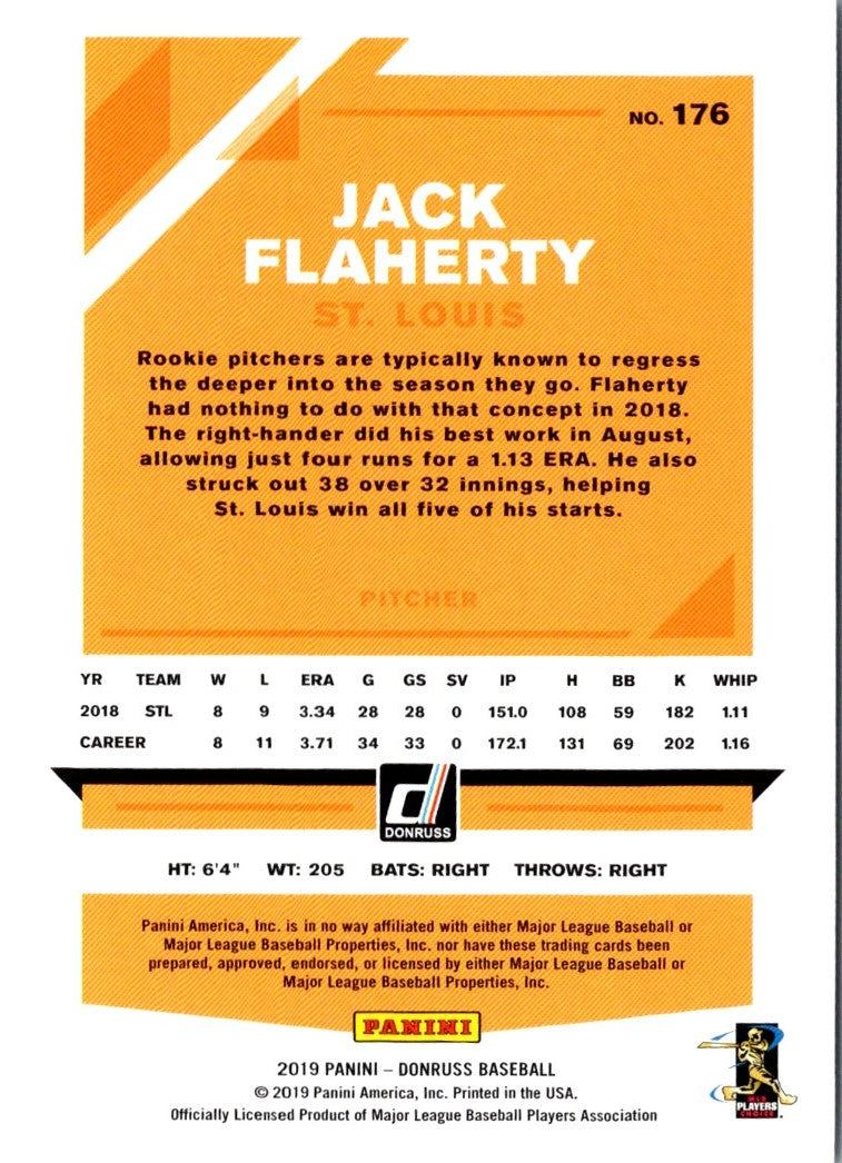 2019 Donruss Jack Flaherty