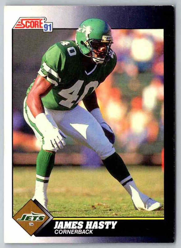 1991 Score James Hasty #521