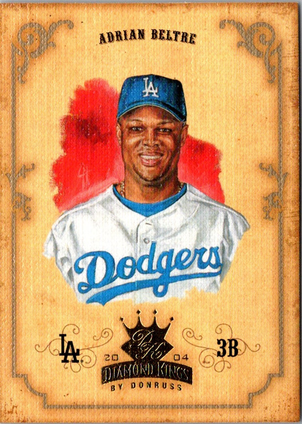 2004 Donruss Diamond Kings Adrian Beltre #86