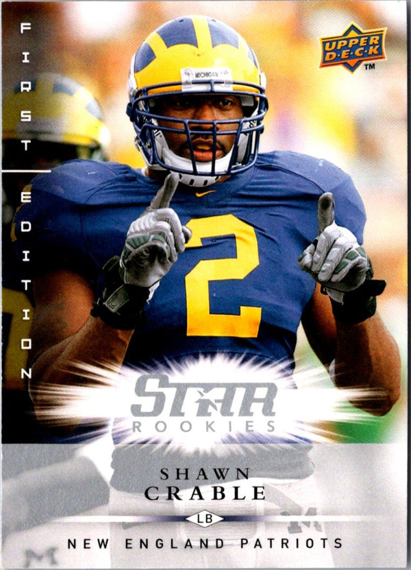 2008 Upper Deck First Edition Shawn Crable #191 Rookie