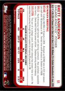 2011 Bowman Brett Anderson