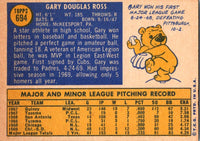 1970 Topps Gary Ross #694 EX-MT+