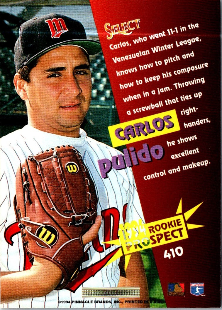 1994 Select Carlos Pulido