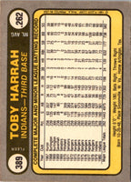 1981 Fleer Toby Harrah #389