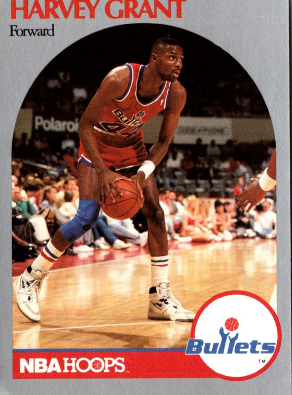 1990 Hoops Harvey Grant #297