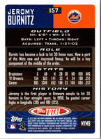 2002 Topps Total Jeromy Burnitz #157