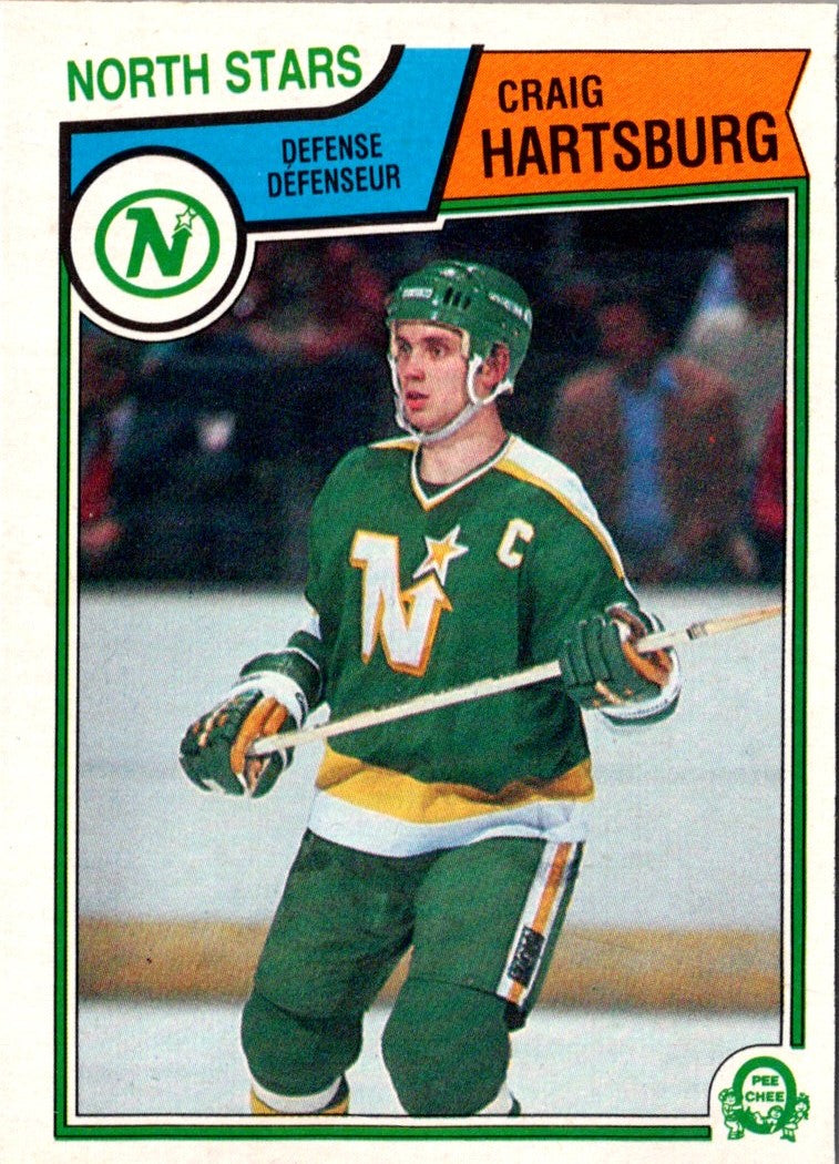 1983 O-Pee-Chee Craig Hartsburg